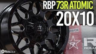 RBP 73R ATOMIC: GLOSS BLACK, 20x10