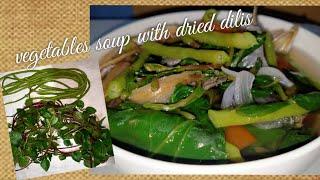 Vegetable Soup with Dried Dilis|BABA PINOY TV