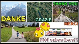 Thomas1980 sagt danke!  8000 Subscribers special video!  THANK YOU, VIELEN DANK!  ICH grüsse alle!