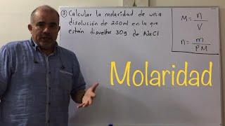 Molaridad