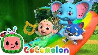 JJ and the Beanstalk | Nursery Rhyme | CoComelon Animal Time for kids