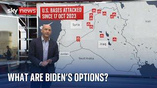 Middle East crisis: What are Biden's options after drone strike on Jordan?