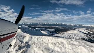 Crossing Mosquito Pass in a Cessna 182 (fall)