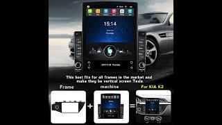 NAVIFLY 9.7 inch Tesla style Android car radio