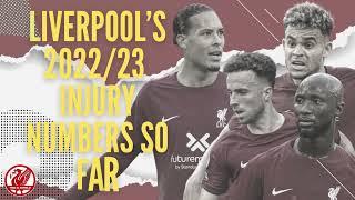 27 GAMES, 21 PLAYERS OUT | Liverpool’s 2022/23 injury numbers so far