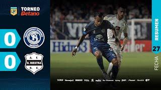 INDEPENDIENTE RIVADAVIA 0 - 0 DEPORTIVO RIESTRA I Resumen del partido | #TorneoBetano 2024