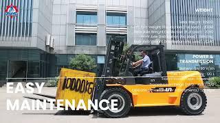 UN Forklift Diesel 10Ton