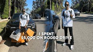 I SPENT $5,000 AT SAKS FIFTH ON DESIGNER DRIP  | RODEO DRIVE SHOPPING VLOG