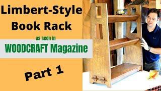 Limbert Style Book Rack Woodworking Tutorial and How to How-to