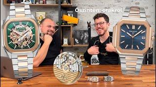 Dávid VS. Patek Philippe CUBITUS & Roamer Mechano = TUDTÁK?! I Őszintén: Órákról