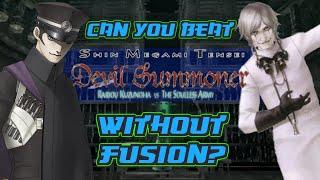 Can You Beat Devil Summoner: Raidou Kuzunoha VS The Soulless Army Without Fusion?