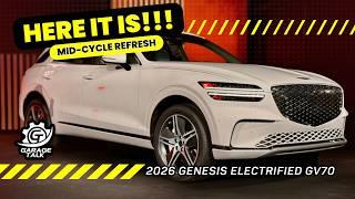 2026 Genesis Electrified GV70 // Global Reveal