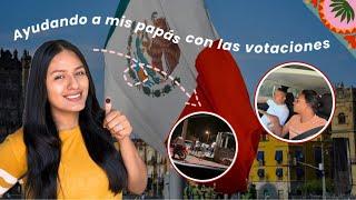 NO ME VUELVE A PASAR!! MI ESPOSO EMOCIONADO POR LAS VOTACIONES EN MÉXICO!(4 horas para poder votar)