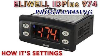 Eliwell Controller Settings - How To Set Programming - Eliwell IDPlus 974