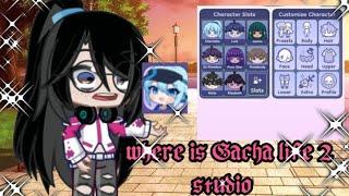 how to get Gacha life 2 studio// tutorial// special video ️// #gacha #gachalife2 #tutorial #video