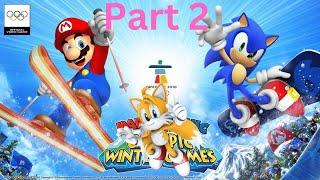 Mario & Sonic At the Olympic Winter Games Part 2 More events in the festival Walkthrough