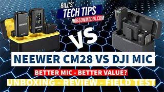 DJI Mic vs Neewer CM28 - The Wireless Mic Showdown