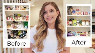 CLEAN and ORGANIZE my Pantry with Me! Pantry Makeover at the New House!