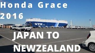 Honda Grace hybrid 2016 || japan to newzealand || used car export