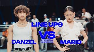 DANZEL(ID) vs MARID(KR)ㅣOPEN STYLE Round of 16 - 3  | 2024 LINE UP SEASON 9