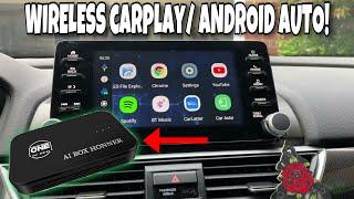 Wireless Apple Carplay, Android Auto, for the 2018-2022 Honda Accord [4K]