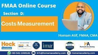 FMAA Section D: Lec 1: Cost Measurement