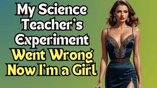 My Science Teacher’s Experiment Went Wrong Now I’m a Girl Crossdressedstory,Boy2Girl,M2F,TGTF