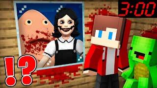 Why Scary AGATHA DARK and Adult Pou ATTACK JJ and Mikey at Night in Minecraft Challenge! - Maizen