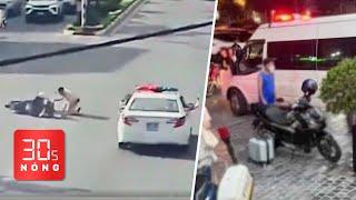 Bản tin 30s Nóng: Cảnh sát ngăn nữ tài xế lao vào đoàn xe ưu tiên; Nghi án bé trai bị sát hại
