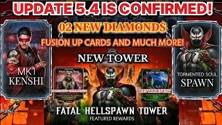 Mk Mobile Update 5.4 is confirmed! | MK1 Kenshi and Spawn are coming | Mk mobile new tower