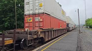 Norfolk Southern #4806 leads an intermodal at Lewistown, PA (05/29/2025)