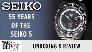 VINTAGE RE-CREATION - Seiko 5 SRPK17K Sports 55th Anniversary Limited Edition | Unboxing & Review