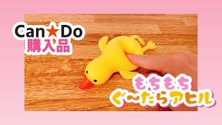 【スクイーズ】もちもちぐ〜たらアヒル【100均】