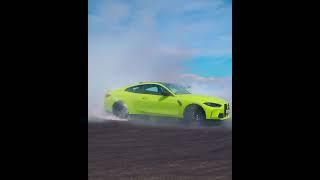 BMW M4 Burning Its tires With Smokey Drift #shorts #bmw #supercar #drift #carslover #bmwm4