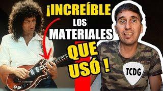 Así fue como BRIAN MAY fabricó su guitarra RED SPECIAL ¡Increíble!