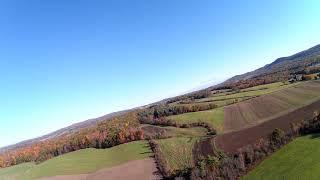 FPV with the Opterra with views of the Albany skyline in the distance