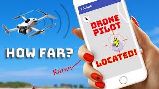 How FAR can Karen See Drone Remote ID Modules?