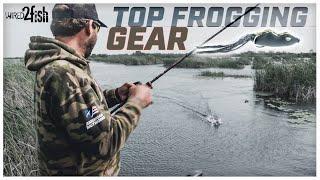 Hollow Body Frog Bass Fishing | Key Rods and Frogs