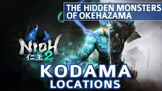 Nioh 2 - The Hidden Monsters of Okehazama All Kodama Locations