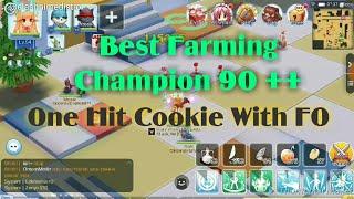 One Hit Cookie With Finger Offensive - Fast leveling Champion Level 90 Up - Ragnarok Online Mobile