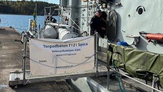 2024-10-05 Gålöbasen och en tur med torpedbåten HMS Spica (T121) i solskenet.