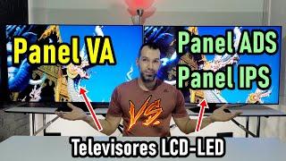 Panel VA vs ADS vs IPS / Televisores LCD LED / FALD Mini LED / Direct LED / LED Edge