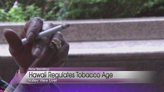 Now Trending: New legal smoking age