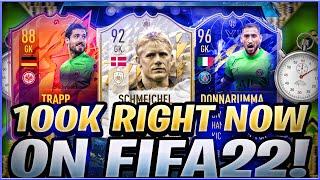 HOW TO MAKE 100K COINS NOW ON FIFA 22 EASIEST WAY TO MAKE COINS ON FIFA 22 BEST TRADING METHODS!