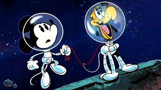 Space Walkies | A Mickey Mouse Cartoon | Disney Shorts