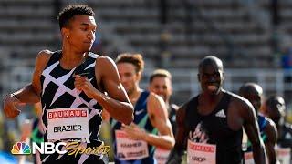 Brazier wins second straight 800m with signature close | NBC Sports