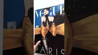 Журнал Vogue Paris, июнь-июль 1985 года. Иллюстратор обложки Rene Gruau/