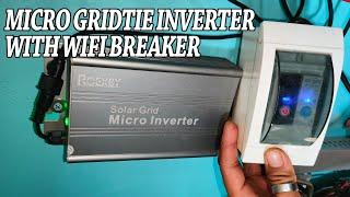 Solar Micro grid tie inverter with limiter