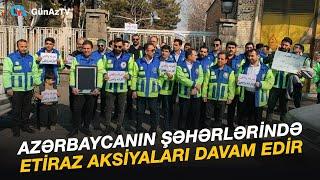 AZƏRBAYCANIN ŞƏHƏRLƏRİNDƏ ETİRAZ AKSİYALARI DAVAM EDİR | AÇIQ YORUM CANLI YAYIM