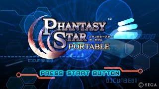 Phantasy Star Portable PSP Gameplay